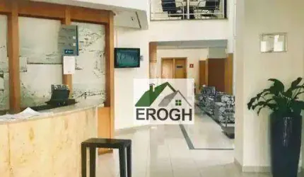 Flat com 1 dormitório e 1 vaga à venda, 46 m² por R$ 235.000 - Centro - Santo André/SP