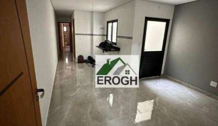 Apartamento com 2 dormitórios à venda, 60 m² por R$ 392.000,00 - Vila Scarpelli - Santo André/SP