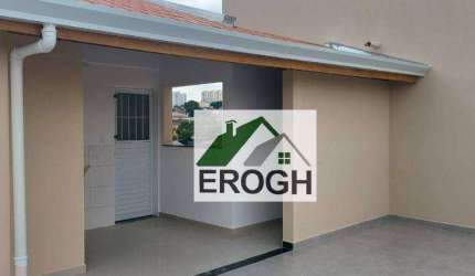 Cobertura com 2 dormitórios à venda, 90 m² por R$ 490.000,00 - Jardim Ocara - Santo André/SP