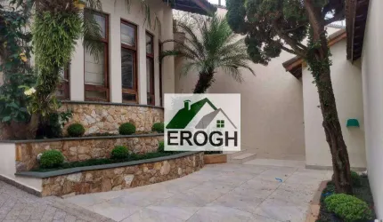 Sobrado com Piscina, 4 dormitórios à venda, 495 m² por R$ 2.766.000 - Jardim - Santo André/SP