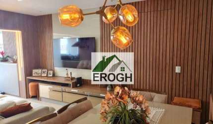 Apartamento com 3 suítes, Residencial Le Quartier,103 m² por R$ 1.330.000 - Centro - Santo André/SP