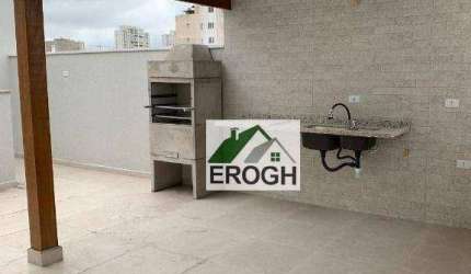 Cobertura com 2 dormitórios à venda, 104 m² por R$ 620.000,00 - Bairro Santa Maria - Santo André/SP