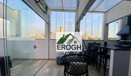 Cobertura com 3 dormitórios à venda, 122 m² por R$ 740.000 - Jardim do Mar - São Bernardo do Campo/SP