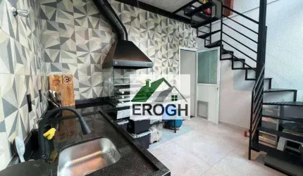 Cobertura com 2 dormitórios à venda, 114 m² por R$ 675.000,00 - Vila Alzira - Santo André/SP