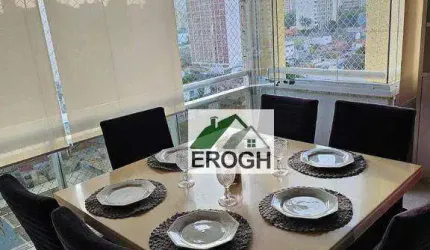 Apartamento com 4 dormitórios, Condomínio Paris, 140 m² - venda por R$ 1.170.000 ou aluguel por R$ 8.170/mês - Centro - Santo André/SP