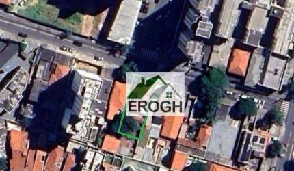 Terreno à venda, 400 m² por R$ 1.950.000,00 - Jardim Bela Vista - Santo André/SP