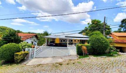 Casa em Condomínio com 3 Qtos - 3Stes à venda, 550 m²  - Mata Paca - Niterói/RJ