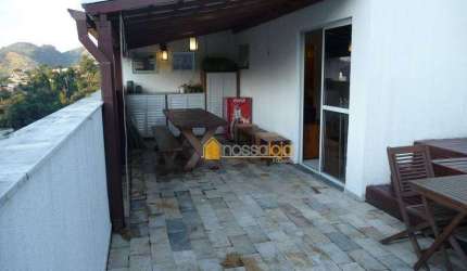 Cobertura com 2 dormitórios à venda, 144 m²  - Fonseca - Niterói/RJ