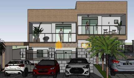 Casa com 3 suítes à venda, 130 m²  - Fonseca - Niterói/RJ