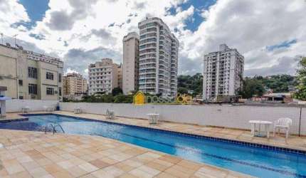 Apartamento com 3 dormitórios à venda, 100 m² - Vital Brasil - Niterói/RJ