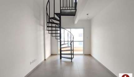Apartamento (cobertura 2 - duplex) 1 dormitórios/suite, cozinha planejada, portaria 24hs, elevador, em condomínio fechado