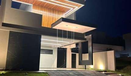 Casa (sobrado em condominio) 4 dormitórios/suite, cozinha planejada, portaria 24hs, lazer, em condomínio fechado