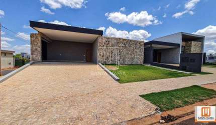 Casa (térrea em condominio) 4 dormitórios/suite, cozinha planejada, portaria 24hs, em condomínio fechado