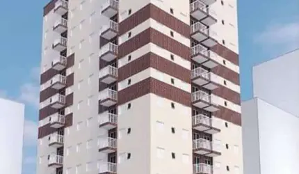 Apartamento à venda na Tupi, Praia Grande  por R$ 350.000