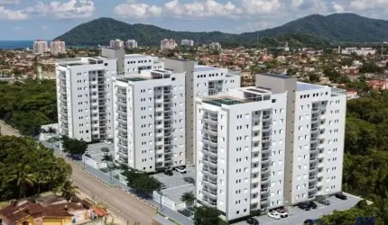 Apartamento com 2 quartos à venda no Centro, Bertioga  por R$ 453.376