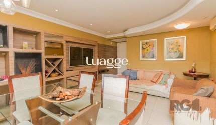 Apartamento 95m² - semi mobiliado, 3 dormitórios, 1 suíte e 2 vagas no bairro Passo da Areia