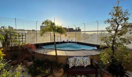 Cobertura duplex com piscina privativa, lareira e vista exclusiva