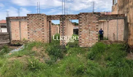 Terreno de 11x35 com projeto aprovado para duas casas de 167m2 com 3 dormitórios, amplo patio na frente e nos fundos.