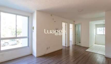 APARTAMENTO PARA LOCAÇÃO NO BAIRRO VILA NOVA - 02 QUARTOS - 01 VAGA DE ESTACIONAMENTO - 47M² DE ÁREA PRIVATIVA  - PISO LAMIONADO