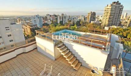 Cobertura para Venda - 325.31m², 4 dormitórios, sendo 1 suites, 3 vagas - Moinhos de Vento
