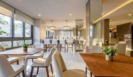 Apartamento novo com 3 dormitórios,churrasqueira,vista ,vaga
