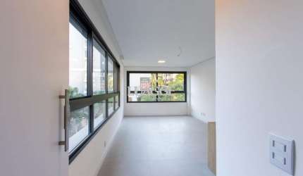 Apartamento 1 dormitório sendo suíte semi - mobiliado