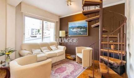 Cobertura de 145m² - 3 dormitórios, 1 vaga no bairro Petrópolis
