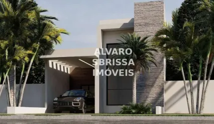 Casa com três dormitórios sendo 1 suíte 1 sala ampla 2 ambientes com pé direito alto no condomínio Village Moutonnè em Salto SP