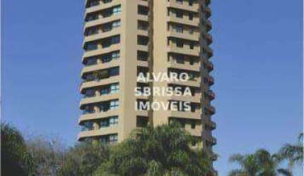 Apartamento com 4 vagas, 4 dormitórios sendo 2 suítes, todos com armários, portas balcões, venezianas automáticas e lindas vistas. 287m2.  1 por andar