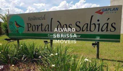 Excelente terreno plano no Condomínio Portal dos Sábias 150 m2 em Itu SP com ótima localização á venda Oportunidade !!!