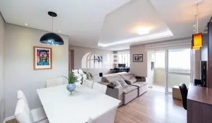 Ótimo apartamento no Cabral sala espaçosa