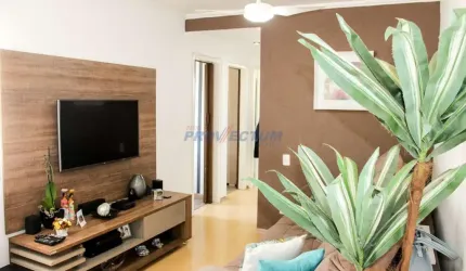 Apartamento com 2 quartos à venda na Rua Felipe Camarão, 164, Jardim dos Oliveiras, Campinas, 57 m2 por R$ 230.000
