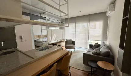 Apartamento com 1 quarto para alugar na Rua Alecrins, 370, Cambuí, Campinas, 39 m2 por R$ 4.500