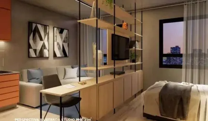 Studio PNE à venda no Nurban Campo Belo no Vila Congonhas em São Paulo - SP