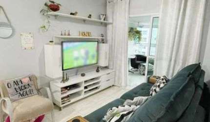 Apartamento com vista para o mar no Condomínio Premium Mongaguá I no Centro em Mongaguá - SP