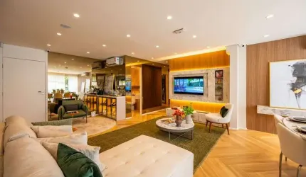 Apartamento alto padrão à venda no Condomínio Reserva Figueiras Água Branca, São Paulo - SP