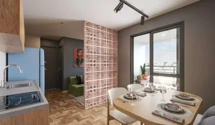 Apartamento à venda no Nurban Barão de Campinas em Campos Elíseos em São Paulo - SP