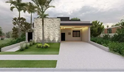 Casa à venda no Residencial Royal Garden em Paulínia-SP