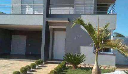 Casa Sobrado de alto padrão à venda no Condomínio Royal Garden em Paulínia - SP