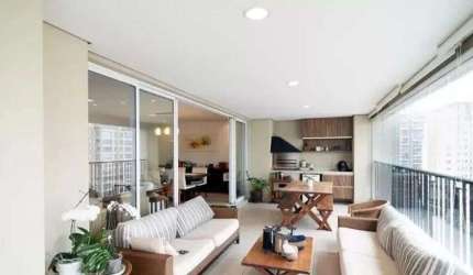 Apartamento alto padrão à venda no condomínio Edifício Vittoriale no Campo Belo em São Paulo - SP