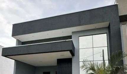 Casa nova para venda no condomínio Residencial Brescia em Indaiatuba - SP