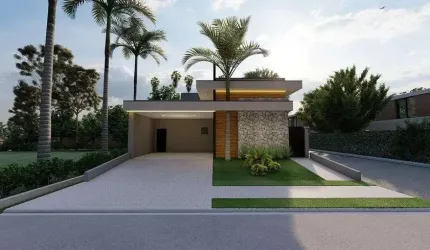 Casa térrea à venda no Condomínio Villa Bella Siena no Jardim América em Paulínia - SP