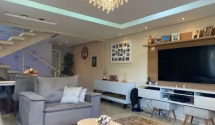 Casa de condomínio para venda possui 349 metros quadrados com 4 quartos