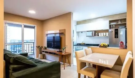 Apartamento à venda no Condomínio Bellini Alphaville no Centro Comercial Jubran em Barueri - SP