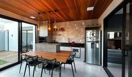 Casa Mobiliada À Venda Condomínio Monterrey em Monte Mor - São Paulo