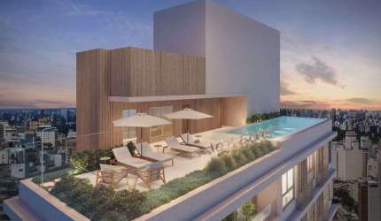 Studio À Venda no Edifício de Alto Luxo Haddock 885, Cerqueira César, São Paulo - SP
