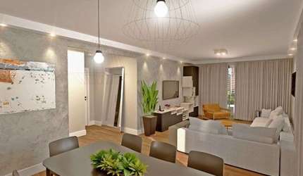 Apartamento para venda possui 160 metros quadrados com 3 quartos em Moema - São Paulo - SP.