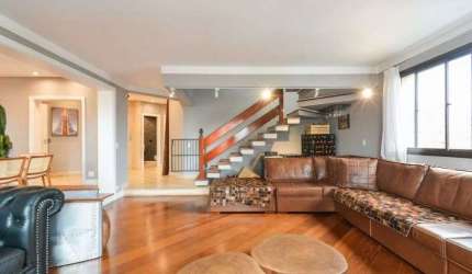 Duplex para venda tem 405 metros quadrados com 5 quartos em Indianópolis - São Paulo - SP
