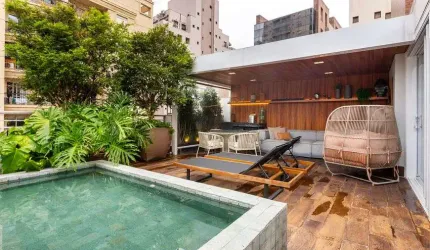 Cobertura porteira fechada à venda em Vila Nova Conceição, São Paulo - SP