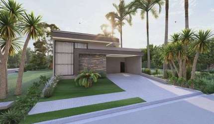 Casa à venda no Condomínio Residencial Santorini no bairro Parque Brasil em Paulínia - SP